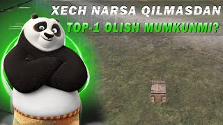 xech narsa qilmasdan top-1 olish mumkunmi? | chapani pubgm