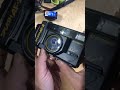 Chinon slplash AF-2 weatherproof point and shoot camera how to load a film and use