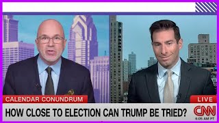 How close to election can Trump be tried? Smerconish & Elie Honig discuss live on @CNN