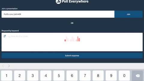 Poll Everywhere Tutorial for Students