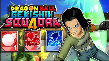 17 DOES INSANE DAMAGE! | Gekishin Squadra Android 17 Ranked Matches