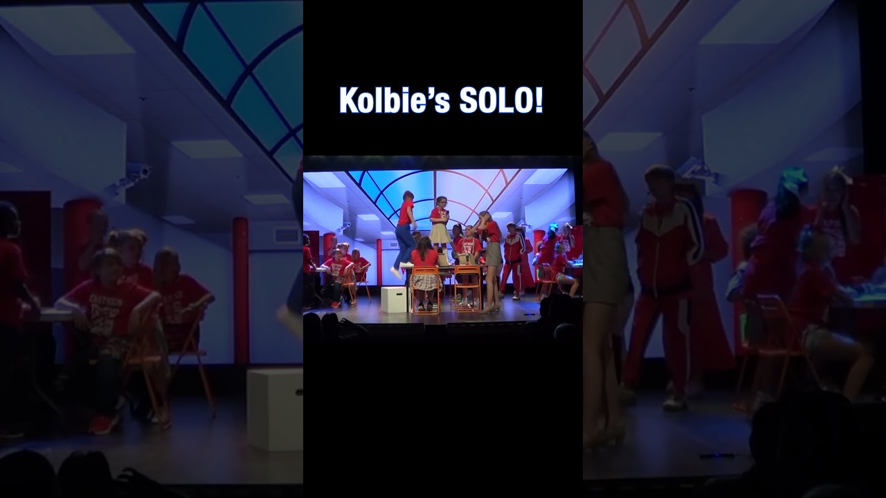 Kolbie's newest SOLO! #shorts  #futurestar #highschoolmusical #musicaltheatre #broadway