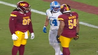 Da'Ron Payne EJECTED AFTER PUNCHING AMON RA ST BROWN 😳
