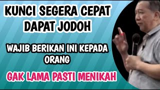 KUNCI SEGERA DAPAT JODOH WAJIB BERIKAN INI KEPADA ORANG #ilmurdayterbaru #rdayhajidwisusanto