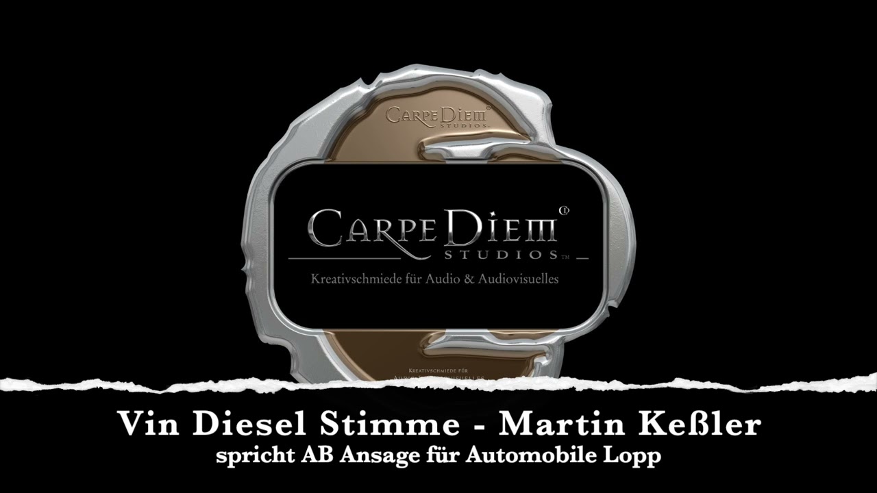 AB Ansage mit Vin Diesel Stimme - Martin Keßler