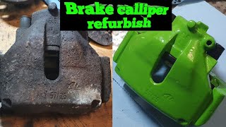 Brake caliper rebuild. project GSI Part 7