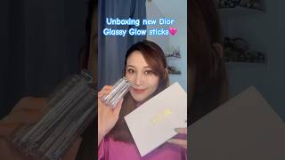 Unboxing New Dior Glassy Glow sticks #unboxing #diorbeauty #dior #diorbeautylovers #pretty @Dior