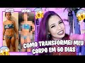 RESULTADO do meu CORPO após o PROJETO 60 DIAS 😱 *fiquei chocada* | Gabi Magsan