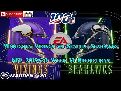 minnesota-vikings-vs.-seattle-seahawks-|-nfl-2019-20-week-13-|-predictions-madden-nfl-20