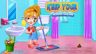 Keep Your House Clean - Girls Home Cleanup Game | IOS/Android Game Trailer By Kid Game Studio screenshot 5