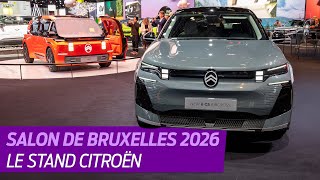 Salon de Bruxelles 2026. Le tour du stand CITROËN en vidéo