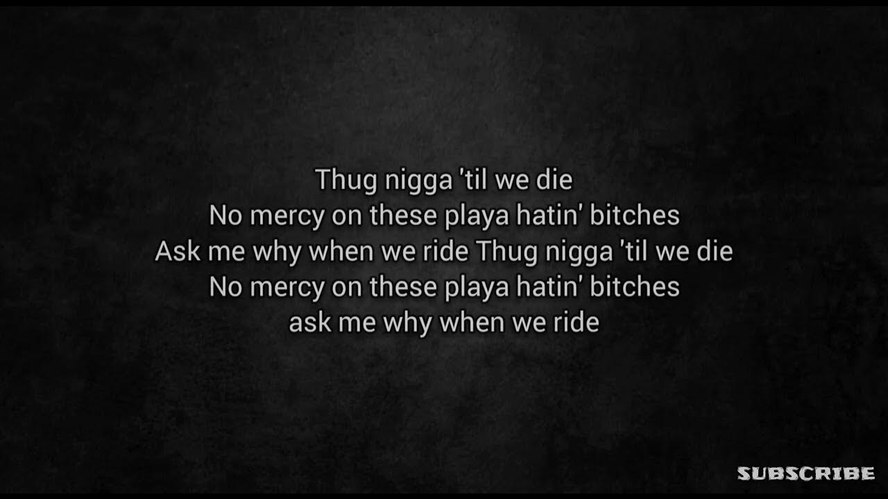 2Pac When We Ride Lyrics ft Outlawz YouTube
