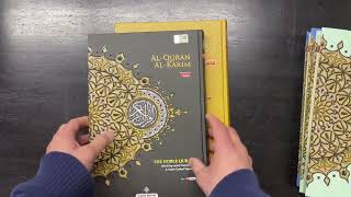 Maqdis Quran introduction with English translation , word for word and color coded tajweed