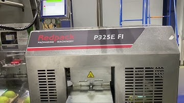 Redpack P325E-FI flowrapper packing pears