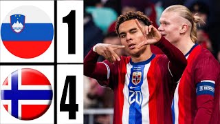🔴 Slovenia vs Norway 1-4 - Highlights & All Goals 2024