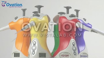 VistaLab Ovation Ergonomic Pipettes