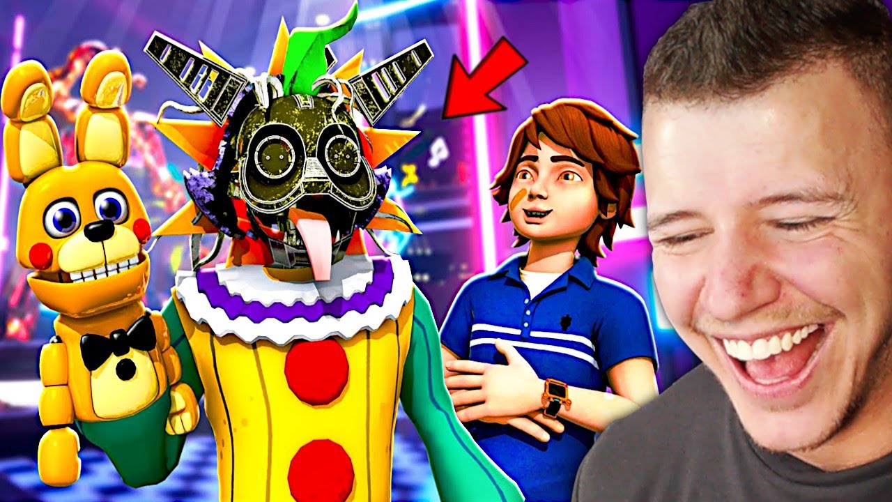 FNAF: RUIN Try Not To Laugh CHALLENGE - ULTRA WITZIG 🤣
