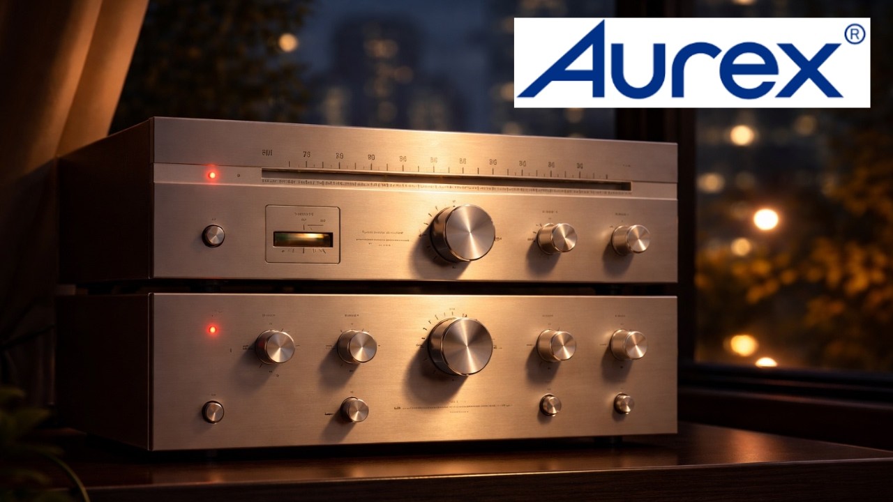 Aurex SB-220 & ST-220】希少なくらい保存状態が良いヴィンテージ