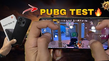 🔥 Redmi Note 14 PUBG Test 4.0 | Smooth + Extreme FPS? Full Gaming Review!