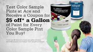Ace Hardware - Free Color Sample Pints