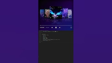 Music Player Design😍#programming #coding #css #htmlcss #shorts #trending #html #animation #design