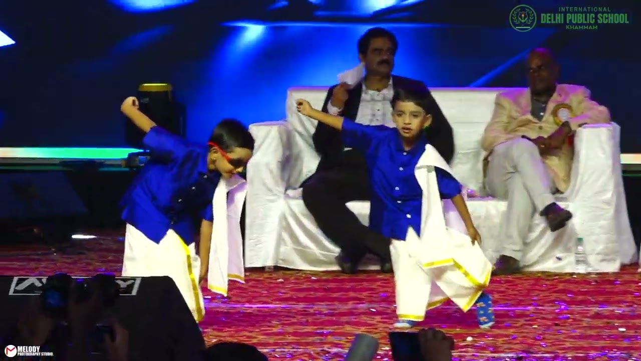 LUNGI DANCE PERFORMANCE || 1st ANNUAL DAY CELEBRATIONS || DELHI PUBLIC SCHOOL KHAMMAM ||