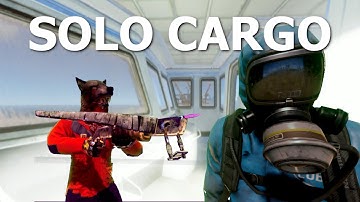 SOLO CARGO with a CROSSBOW! Rust PVE