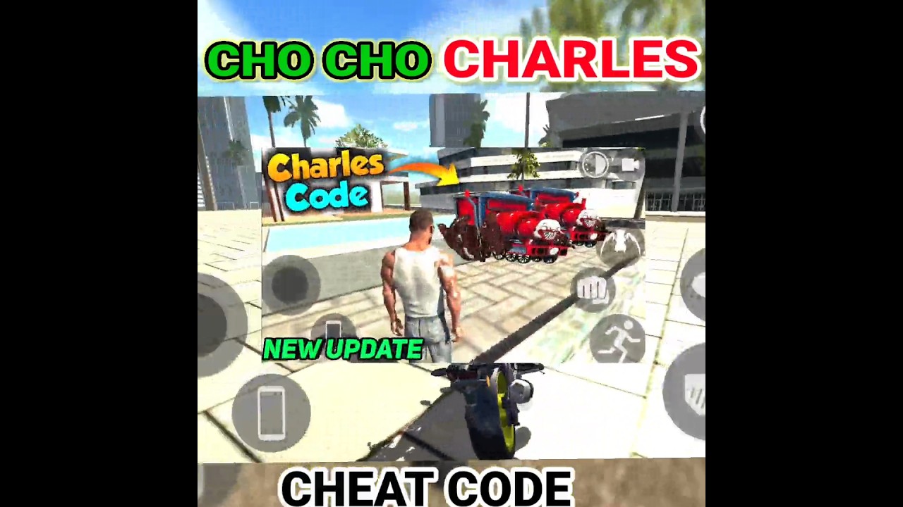 CHOO CHOO CHARLE UPDATE IN INDIAN BIKE DRIVING 3d - #shorts