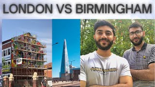 Living in London VS Birmingham  #living #difference #london #birmingham #internationalstudent ❤