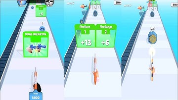 Weapon Craft Run All Levels Gameplay Walkthrough Android IOS | Rollic Games