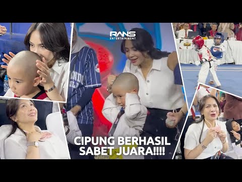 PERTANDINGAN TAEKWONDO PERTAMA CIPUNG!!! NAGITA PANIK LIAT CIPUNG TANDING!!!