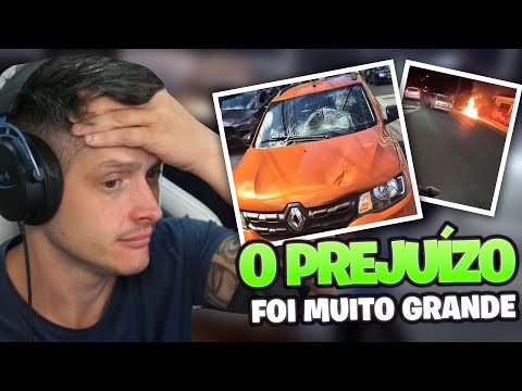 BUOZZI REAGE - XRacing - FOI MUITO FORTE O IMPACTO! - CORTES DA LIVE