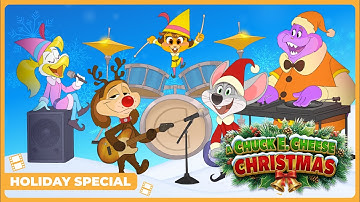 A Chuck E. Cheese Christmas | FULL MOVIE 2025 | Holiday Movie for Kids & Families