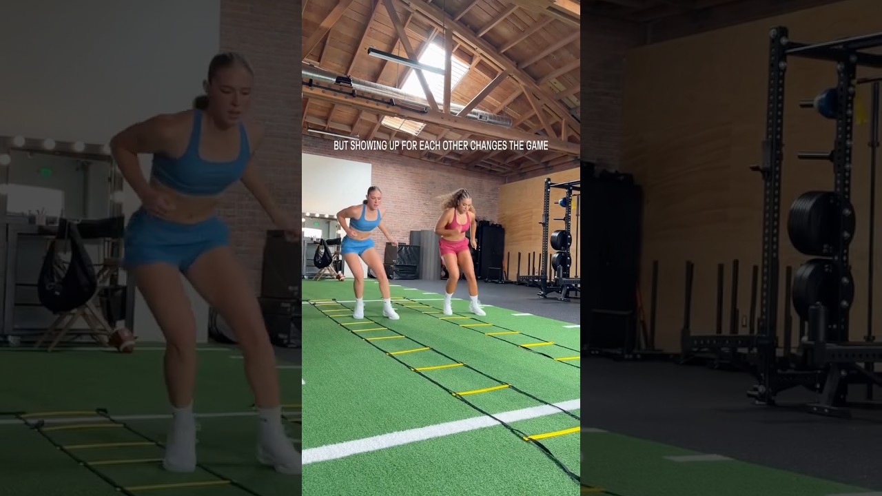 The kind of training that’s better with someone next to you 🔥