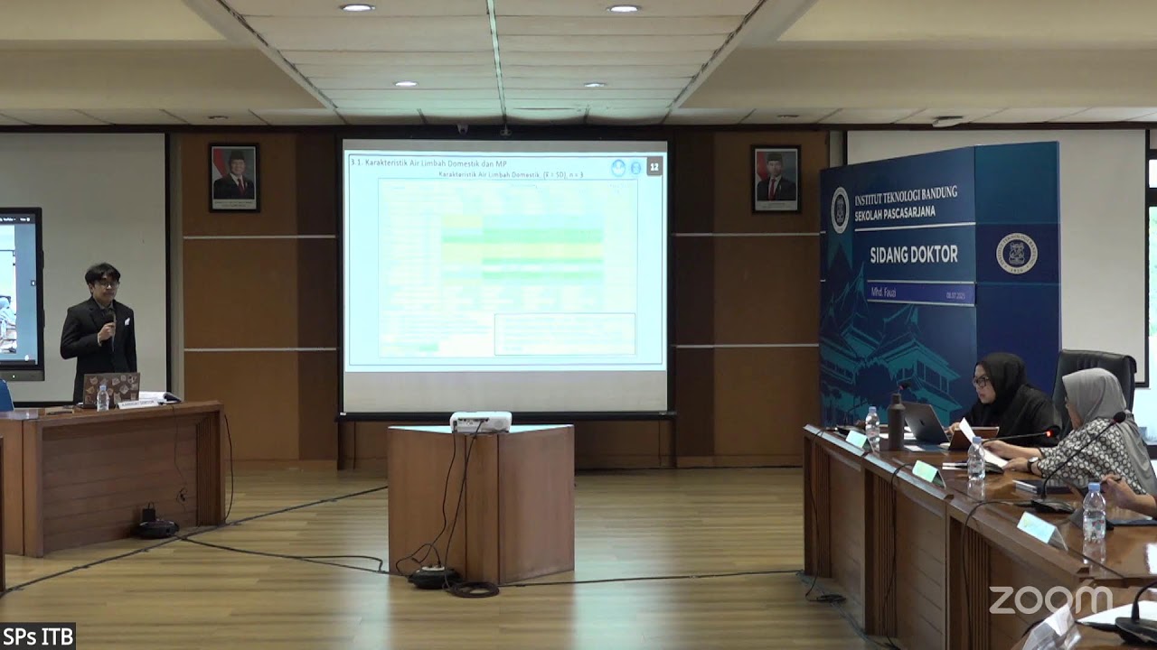 Sidang Doktor a.n. Mhd. Fauzi (FTSL)