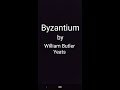 Byzantium| by William Butler Yeats| (HINDI)| Summary