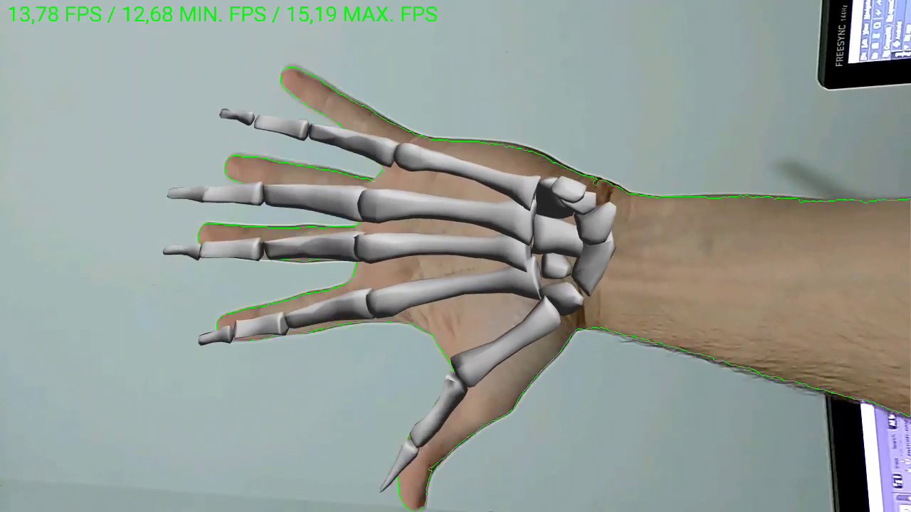 CorpusVR - Hand Tracking with Augmented Reality - YouTube