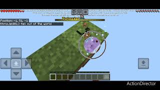 Classic Caillou skips school to play One Block on Minecraft/grounded/suspended