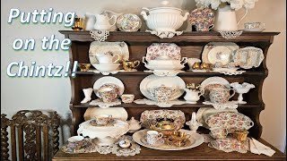 Collecting Vintage Royal Winton Chintz and Gold Porcelain #royalwinton