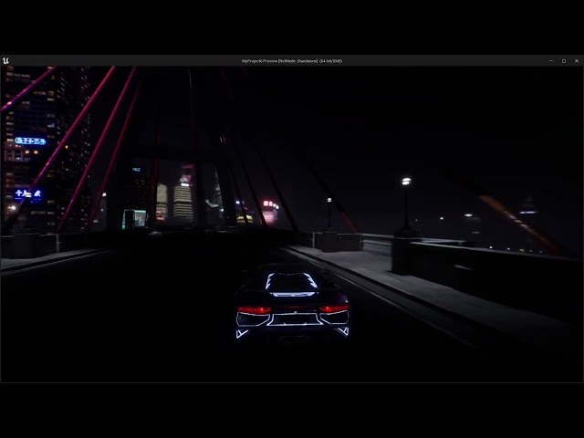 Blazar - 除了車子的建模不是我的以外(來自我的組員)
其他的都是由我一人完成(車輛綁定、車輛控制藍圖、燈光、場景搭建、優化等)