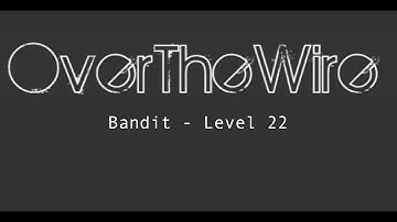 OverTheWire - Bandit - Level 22