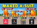 MAXED X SUIT FULL SQUAD  BGMI PUBG MOBILE