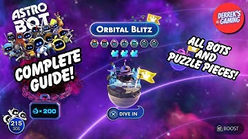 Astro Bot | Orbital Blitz 100% Guide (All Bots & Puzzle Pieces)