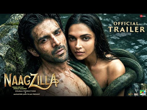 NAAGZILLA Official Trailer Kartik Aaryan Deepika Padukone 14 August 2026 T Series NAAGZILLA Official Trailer Kartik Aaryan Deepika Padukone 14 August 2026 T Series