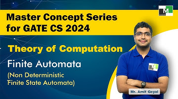 Master Concept Series for GATE CS 2024 | TOC | L-5 | Finite Automata | NFA | Amit Goyal Sir
