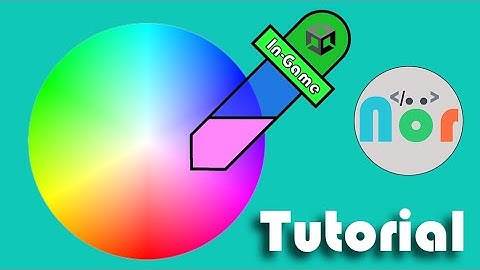 In-Game ColorPicker in Unity