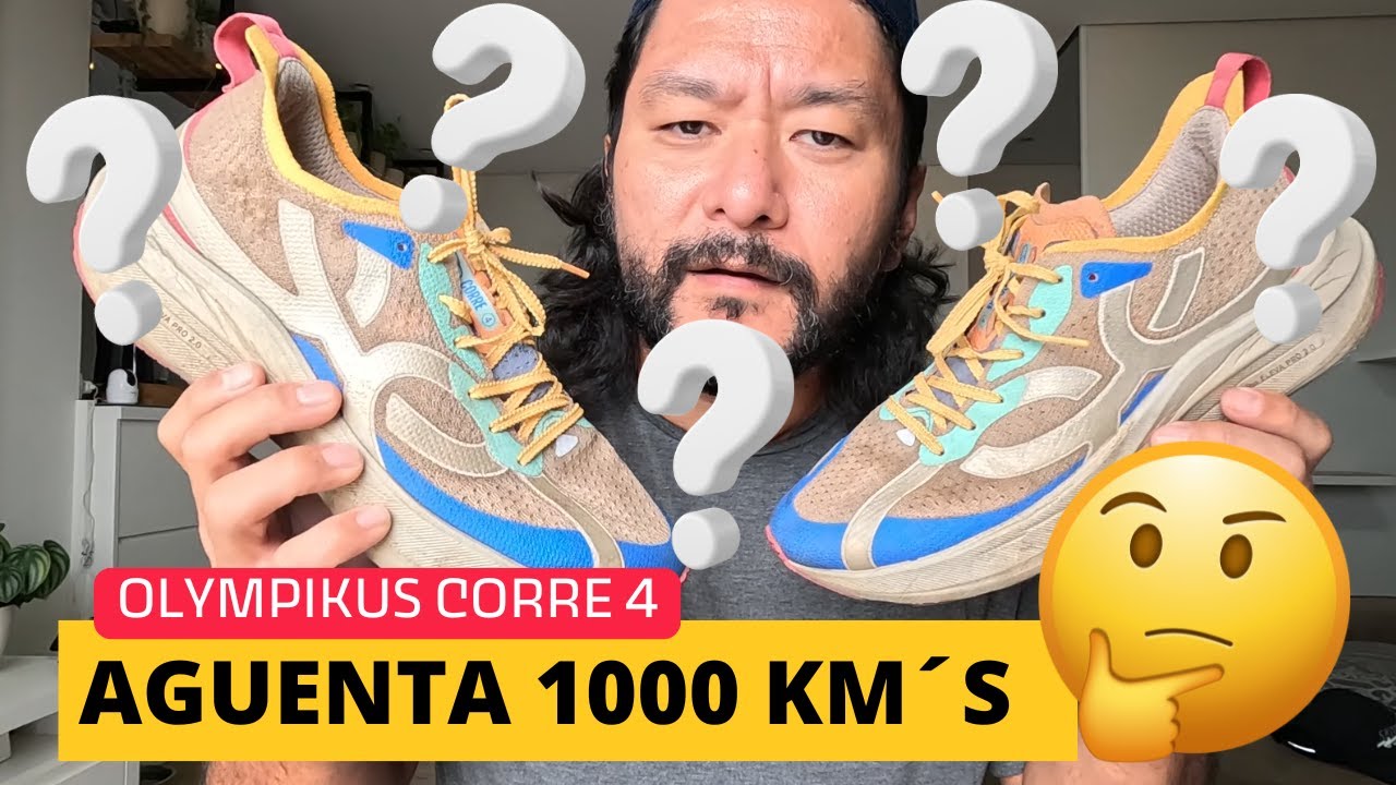 Olympikus Corre 4 dura quantos km´s?