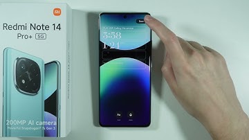 Redmi Note 14 Pro+ 5G: How to Change Lock Screen Clock