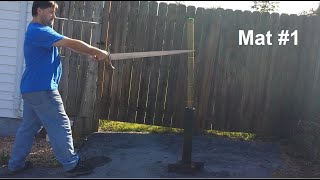 Cutting: Arms & Armor Bannockburn, beach mat #1 (2015)