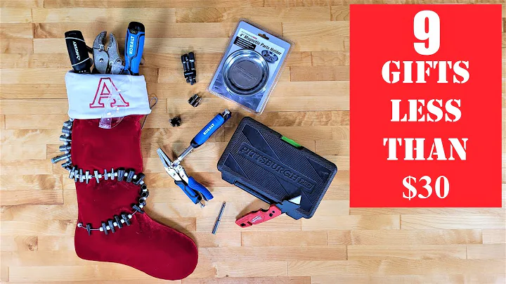 9 Amazing Tool Stocking Stuffers Under $30 Reviewed! Gift Ideas for Men